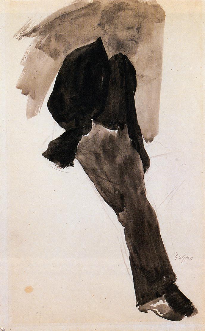 Edouard Manet Standing 1868